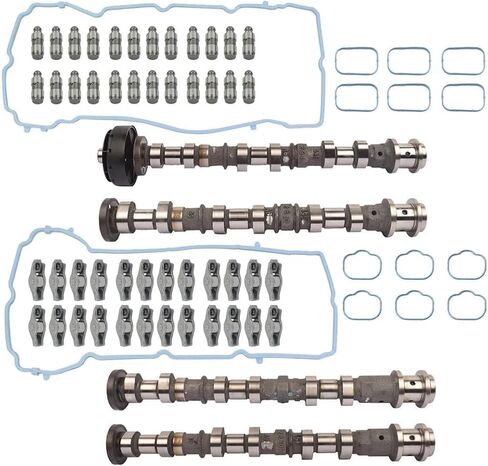 GELUOXI 3.6 Pentastar Engine Camshaft Rocker Arm Valve Lifter Kit لاستبدال 2011-2016 Chrysler Jeep Dodge 5184296AH 5184332AA 5184377AG 5184378AG 5184379AG 5184380AG in Saudi Arabia