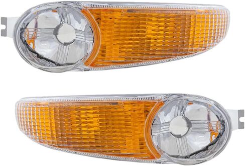 For GMC Yukon XL Denali Parking Signal Light Unit 2001 02 03 04 05 2006 Pair Driver and Passenger Side For GM2520182 | 15199554 in Saudi Arabia