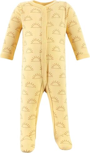 Hudson Baby Unisex Baby Cotton Sleep and Play, Bodysuit and Bandana Bib Set, Kind Human, 3-6 Months in Saudi Arabia