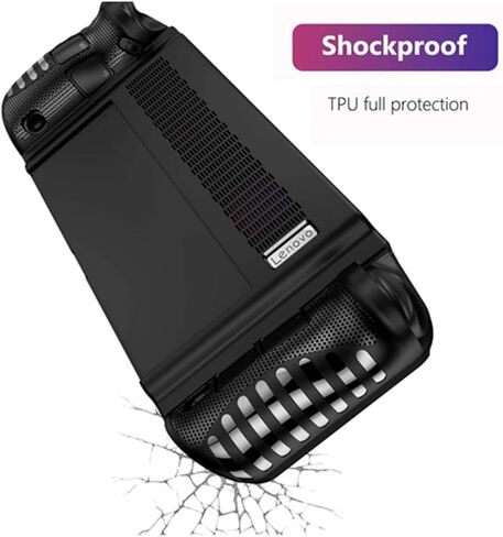 JOYSOG TPU Protective Cover for Lenovo Legion GO Game Console Case Handheld Protector Cover Accessories (Black) in Saudi Arabia