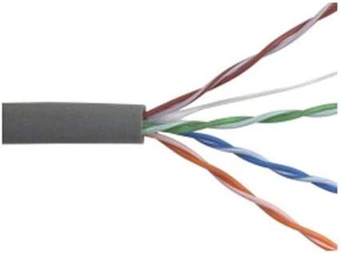 96263-46-09 Southwire 1000' Network Cable Unshielded Twisted Pairs (UTP) - CMR Rated CAT5e - Pull Box - Gray in Kuwait