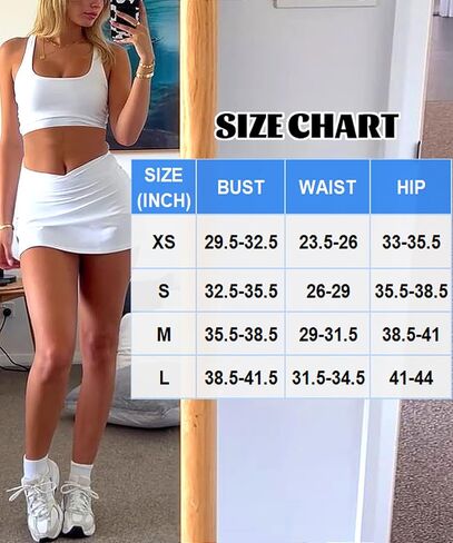 مجموعة تنورة نسائية صغيرة من Coloquin مكونة من قطعتين تنورة تنس بدون أكمام in Kuwait