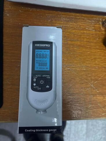 جهاز قياس سمك طلاء السيارة من أو بي دي ريسورس لمشتري السيارات المستعملة، شاشة عرض واضحة ABS، اختبار ذكي عالي الدقة، التعرف تلقائيًا على الركيزة لقياس سمك طلاء السيارات in Kuwait