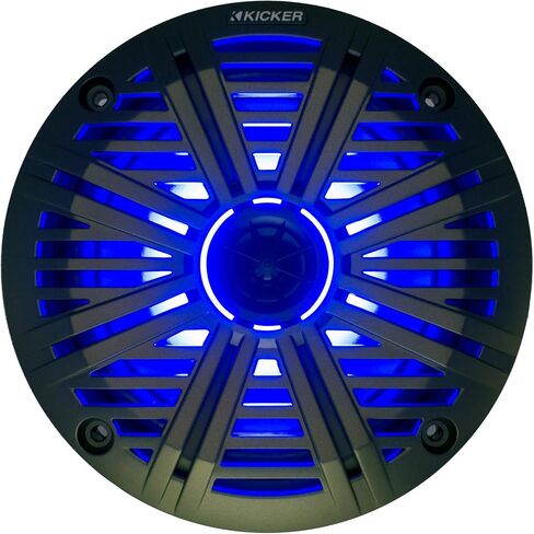 مكبرات صوت بحرية بيضاء LED مقاس 6.5 بوصة من KICKER (الكمية 4) زوجان من مكبرات الصوت البديلة من صانع المعدات الأصلية in Saudi Arabia