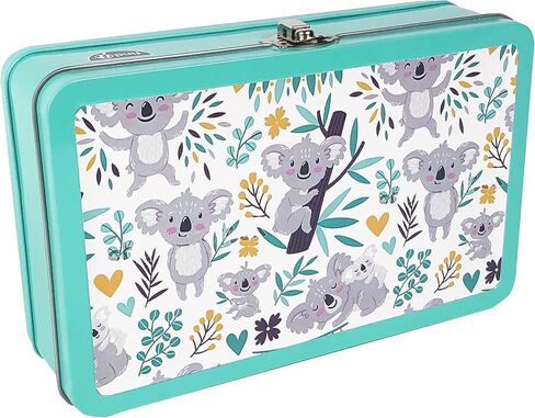 Find It Tin Pencil Supply Box FT07593 Koala Bears Standard in Saudi Arabia