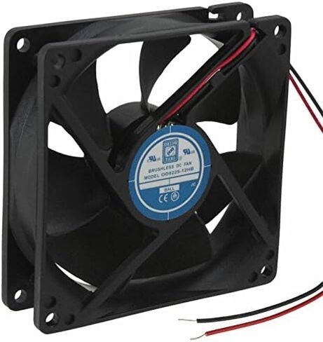 Orion OD9225-12HB HIGH Speed (2900 RPM) 3.62" 12VDC Square Muffin Fan. Priced Per Each in Saudi Arabia