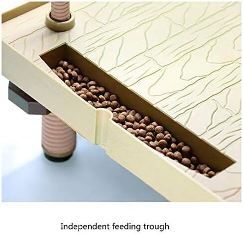 La La Pet® Floating Turtle Pier Basking Platform Reptile Ramp Decorative, Functional, and Naturally Inspired in Saudi Arabia