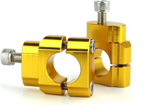 7/8" 22mm Standard Universial Motorcycle/Dirt Bike/ATV/Scooter Bar Handlebar Mounts Riser Clamp in Saudi Arabia