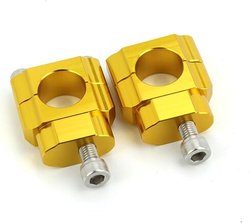 7/8" 22mm Standard Universial Motorcycle/Dirt Bike/ATV/Scooter Bar Handlebar Mounts Riser Clamp in Saudi Arabia