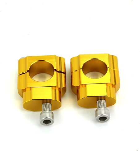 7/8" 22mm Standard Universial Motorcycle/Dirt Bike/ATV/Scooter Bar Handlebar Mounts Riser Clamp in Saudi Arabia
