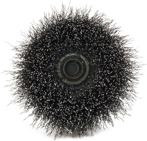Forney 72730 Wire Cup Brush, Fine Crimped with 1/4-Inch Hex Shank, 2-Inch-by-.008-Inch in Saudi Arabia