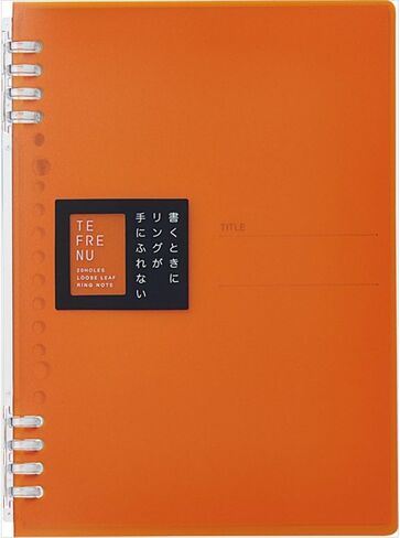 キングジム(Kingjim) King Jim 9855TTE دفتر ملاحظات بحلقة لأصابع القدم، تيفلين، B5، شفاف in Kuwait