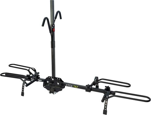 رف الدراجة Swagman XTC2 TILT Hitch Mount، أسود، 1-1/4 بوصة و2 بوصة، فئة 2 أو أعلى in Kuwait