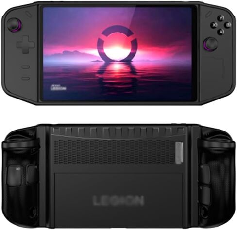 JOYSOG Legion GO Case, TPU Protective Cover for Lenovo Legion GO Game Console Case Handheld Protector Cover Accessories (Black) in Saudi Arabia