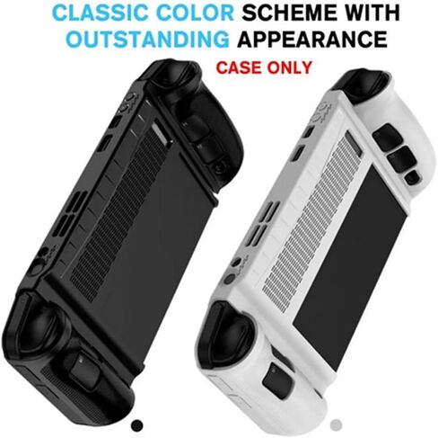 JOYSOG Legion GO Case, TPU Protective Cover for Lenovo Legion GO Game Console Case Handheld Protector Cover Accessories (Black) in Saudi Arabia