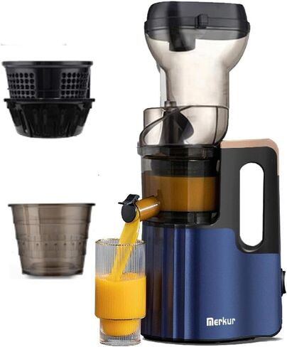 Slow Masticating Juicer.Cold Press Juice Machine with 85mm Large Feed Chute. Cold Press Juicer Extractor.Ice Cream Smoothie Maker.Easy to Clean. in Saudi Arabia