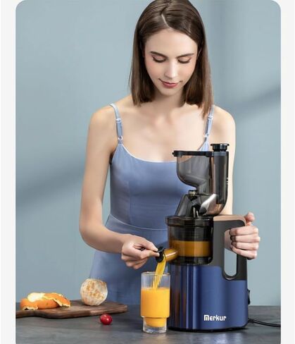 Slow Masticating Juicer.Cold Press Juice Machine with 85mm Large Feed Chute. Cold Press Juicer Extractor.Ice Cream Smoothie Maker.Easy to Clean. in Saudi Arabia