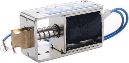 YXQ DC12V 40N قفل الباب الملف اللولبي الكهرومغناطيسي إطار مفتوح نوع 2A 10 مم نظام أمان السكتة الدماغية in Kuwait