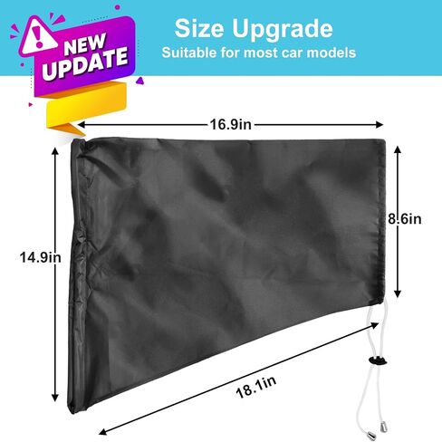 DASANRAO EV Charger Car Cover Rain Sun UV Protection,Waterproof Charging Car Cover for Tesla Model Y,Model 3, Outdoor Car Charging Accessories Compatible with Most Electric Cars in Saudi Arabia