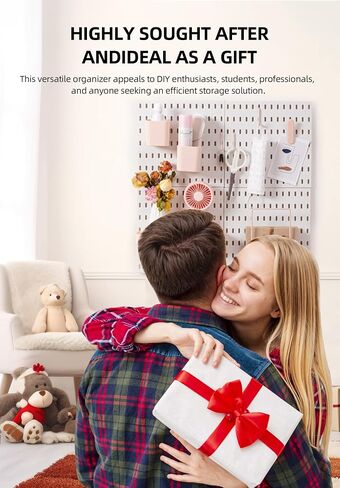 Zestify Revamp Your Space With A Versatile Pegboard Kit - Effortlessly Organize Home, Office, And Gaming Setup With Customizable Hanging Solutions (Black) in Saudi Arabia