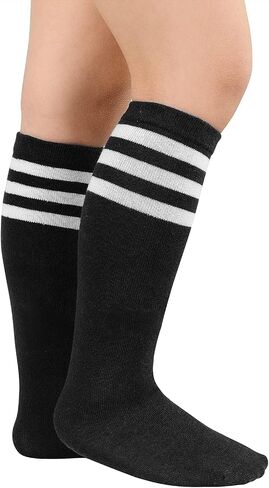 Komorebi Toddler Soccer Socks Kids Knee High Tube Socks Uniforms Cotton Socks Sport Strench High Socks for Child in Saudi Arabia