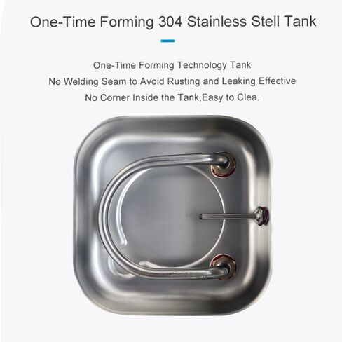 Larksci 3L سعة حمام الماء مختبر رقمي ترموستاتي 1 غرفة للأغراض العامة مع فتحات قابلة للاختيار، غطاء بطانة من الفولاذ المقاوم للصدأ in Kuwait