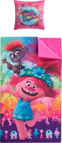 Idea Nuova JoJo Siwa 3 Piece Set with Sleeping Bag, Dec Pillow and Collapsible Storage Cube, Ages 3+,Kids in Saudi Arabia