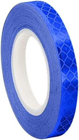 3M 3435 Blue Micro Prismatic Sheeting Reflective Tape, 0.25" x 50 yd (Pack of 4) in Saudi Arabia