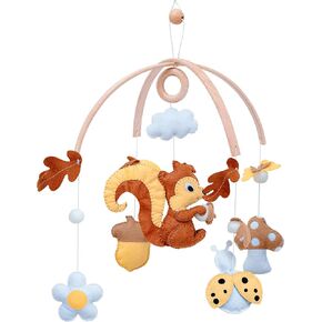 Montessori Baby Mobile – Handmade Black & White Dinosaur Crib Mobile – Nursery Decor for Boys and Girls – Newborn Visual Development – Perfect Baby Shower Gift in Saudi Arabia