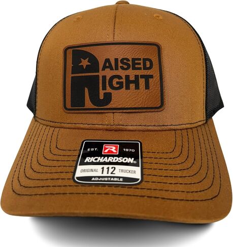 Raised Right Vintage Republican Hats for Men Adjustable Richardson Trucker Style Hat (Heather Grey) in Kuwait