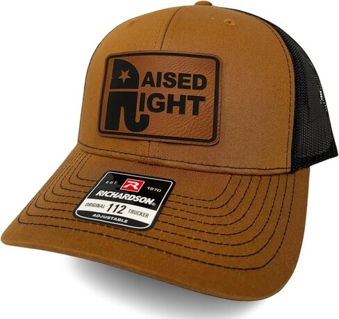 Raised Right Vintage Republican Hats for Men Adjustable Richardson Trucker Style Hat (Heather Grey) in Kuwait