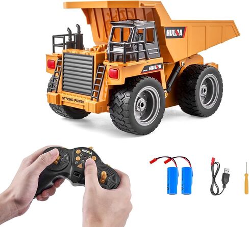 لعبة حفارة التحكم عن بُعد في Vevor ، 11 قناة ، 1:20 Scale Control Digger Toy ، حفارة RC مع الأضواء والأصوات ، مركبات البناء الوظيفية الكاملة للأطفال ، بطاريتين ، هدية عيد ميلاد in Kuwait