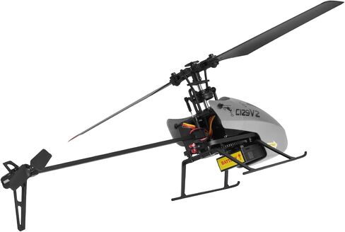 VEVOR RC Helicopter, 2.4GHz Remote Control Helicopter with Gyro, 4-Channel RC Airplane for Beginner, Wing Lights & One-Key Takeoff/Landing, Flying Plane Toys for Kids Ages 8 and up in Saudi Arabia