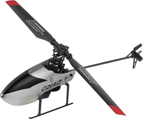 VEVOR RC Helicopter, 2.4GHz Remote Control Helicopter with Gyro, 4-Channel RC Airplane for Beginner, Wing Lights & One-Key Takeoff/Landing, Flying Plane Toys for Kids Ages 8 and up in Saudi Arabia