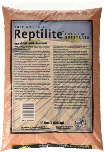 Carib Sea Reptilite Sand in Natural White (40 lbs) [Set of 4] in Kuwait