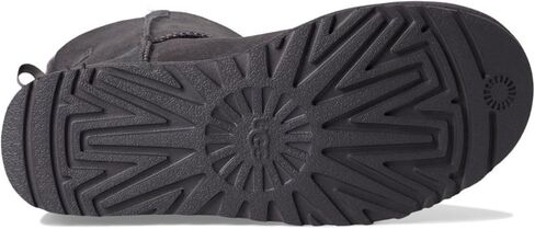UGG Women's MINI Bailey Bow II Fashion Boot, Obsidian, 10 in Saudi Arabia