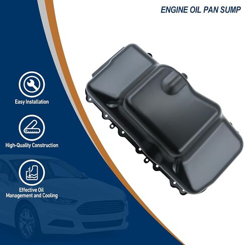Oil Pan with Gasket Seal for Nissan Rogue 1.5L 2021 2022 2023 2024, Compatible with Nissan Rogue, OE: 11110-6RC1B, 111106RC1B in Saudi Arabia