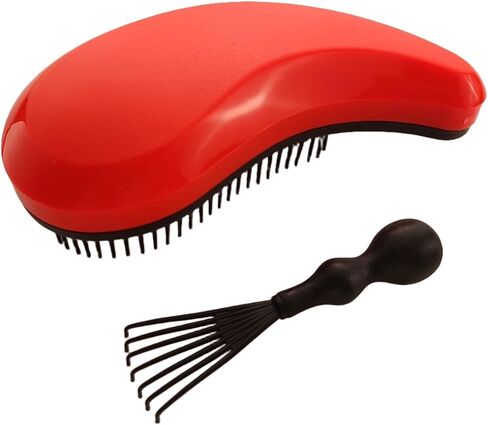 Puppy Brush for Small Dogs - Soft Dog Brush (Pink) in Saudi Arabia