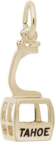 بحيرة Tahoe Gondola Charm (اختر Metal) بواسطة Rembrandt | المعدن | الذهب الأبيض 14K in Kuwait
