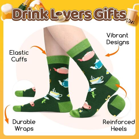 HAPPYPOP Margarita Gifts for Women - Gifts for Margarita Tequila Lovers, Funny Margarita Socks, Margarita Stocking Stuffers in Saudi Arabia