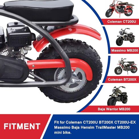 سلسلة 420 Jackshaft Chain 42 Links Mini Bike Drive Chain لـ Coleman CT200U CT200U-EX BT200X BAJA WARRIOR HEAT MINI BAJA MASSIMO MB165 MB200 BAGERICH BATION in Kuwait
