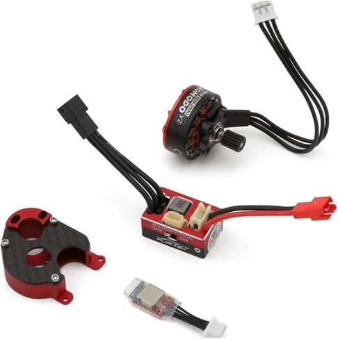 Furitek Microsilk 2025 نظام الطاقة بدون فرش مع Micropython و Mini KMD - سيارة التحكم عن بعد ، Cars RC ، RC Crawler Electronics Combo (Helidirect) (محوري SCX24 (FUR -2632))) in Kuwait