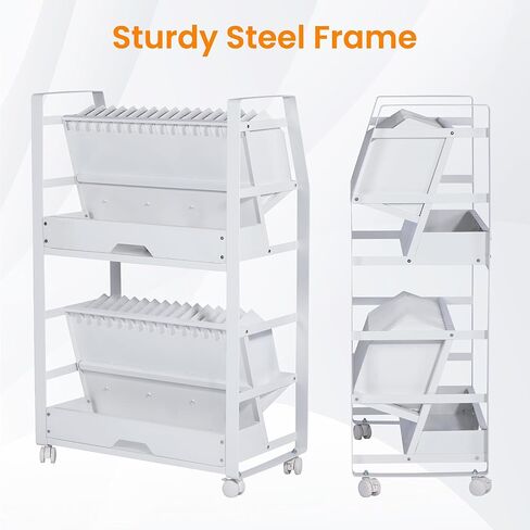 عربة Chromebook Open Charging Cart ، 32 عربة شحن الأجهزة المحمولة لأجهزة iPad ، وأجهزة الكمبيوتر المحمولة ، وكتب chromes ، وتوافق مع أي حجم شاشة ، وفتحات الوصول السهلة ، وفواصل القابلة للإزالة ، وحماية الطفرة in Kuwait