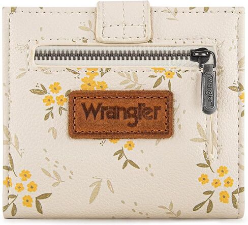 Montana West X Wrangler Womens Small Wallet Bifold Pitch Wallet for Girls RFID Money Protecters with Zipper Coin Pocket WG216-W065TN in Kuwait