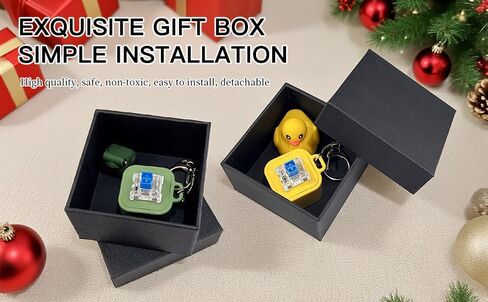 لعبة Ducking Quacking Toy - سلسلة مفاتيح البط القابلة لإعادة الشحن ، ومسكنات ضغوط البط الرخوة مع الأضواء الملونة ، والراحة المرح والقلق المحمولة (Ducking Duck) in Kuwait