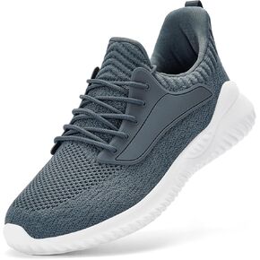 SDolphin Walking Shoes Mens Sneakers - Slip on Memory Foam Tennis Running Shoes for Athletic Workout Gym Jogging Lightweight Breathable Casual Sneakers in Kuwait