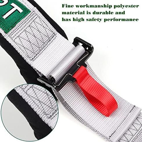 5 Point Racing Harness Seat Belt SFI Approved Seat Protection Heavy Duty Shoulder Pads Quick Release Cam Lock Latch Mechanism Fit Go-Kart Racing Car UTV ATV Blue in Saudi Arabia