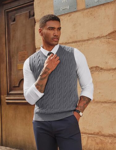 PJ Paul Jones Sweater Sets v Cable Cable Twist Settsless Sets Sweater Sweater in Saudi Arabia