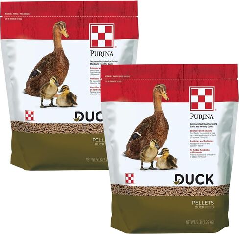 Purina Duck Food Pellets with Niacin, Prebiotics & Probiotics, Nutritionally Complete for All Life Stages, 40 lbs in Saudi Arabia