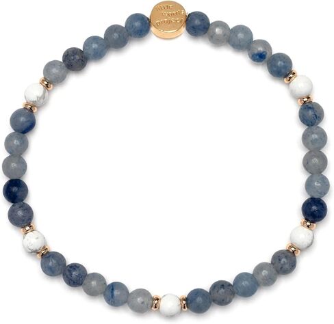Pink Chalk Bracelet, The Original Word Bracelet, Made with Colorful Beads and Plated Brass Hardware, Handcrafted Design & Positive Message, Size ML in Saudi Arabia